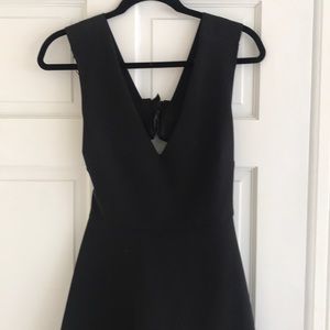 Zara black cocktail dress